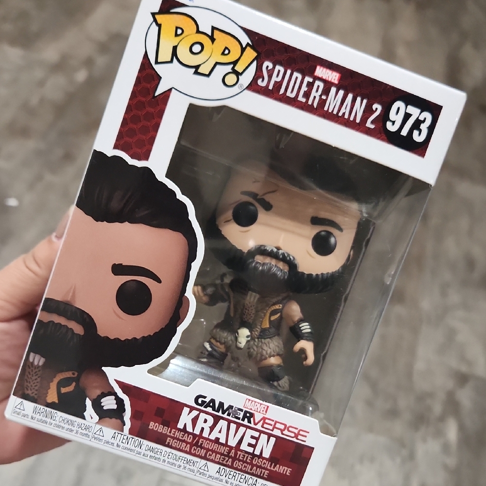 Funko Pop! Marvel Spider-Man 2 Kraven Figure